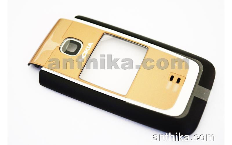 Nokia 6125 Kapak Speaker Original Front Cover Earspeaker Gold New