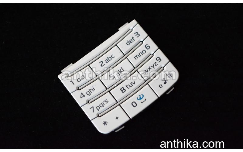 Nokia 6110 Navigator Tuş Original Numeric Keypad White New