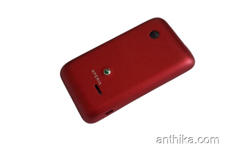 Sony Xperia Tipo ST21 ST21i Kapak Kasa Original Housing Red New