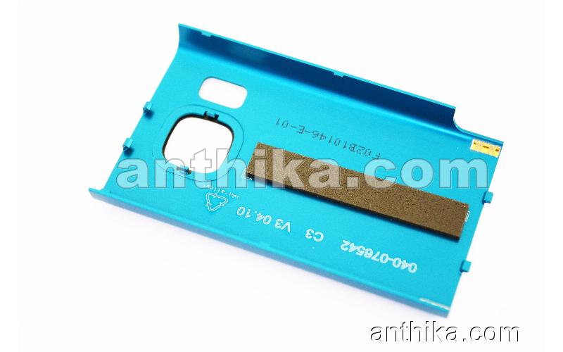 Nokia 6700 Slide Kapak Original Battery Cover Blue New 0255794