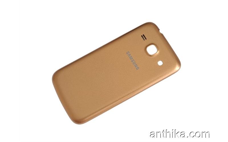 Samsung Galaxy G350 Core Plus Kapak Gold Arka Pil Kapak