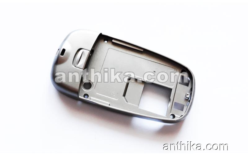 Samsung E620 Kasa Original Middle Cover Silver New Condition