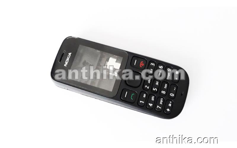 Nokia 101 Kapak Kasa Tuş High Quality Full Housing Black New