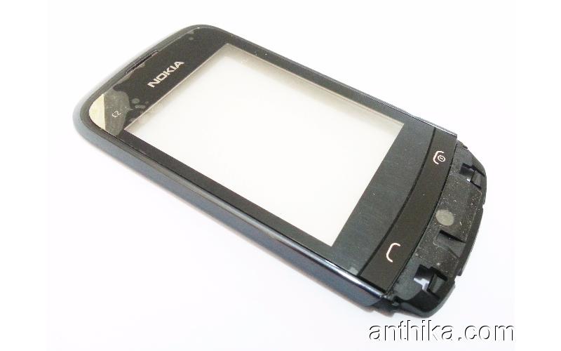 Nokia C2-03 C2-06 C2-08 Dokunmatik Orjinal Digitizer Touchscreen Black