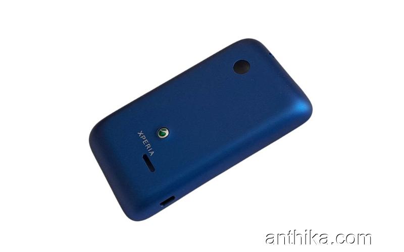 Sony Xperia Tipo ST21 ST21i Kapak Kasa Original Housing Blue New