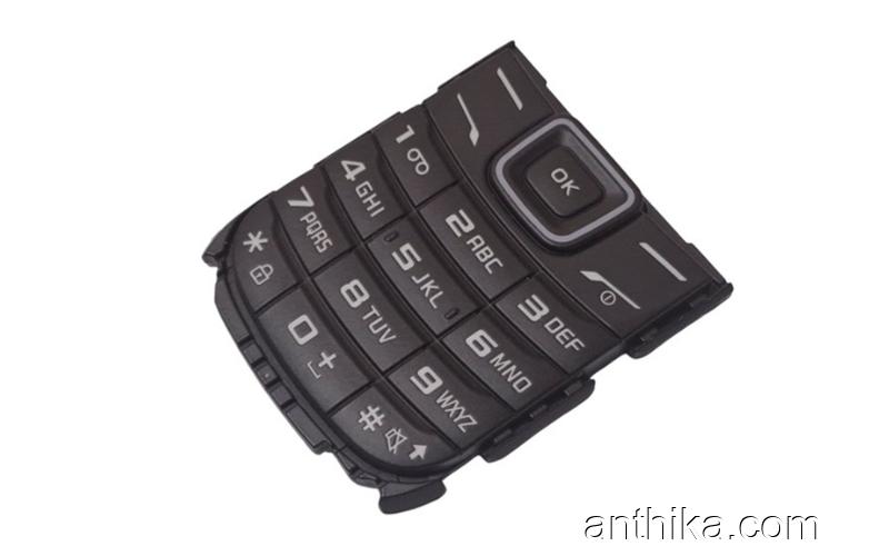 Samsung E1200 E1205 Tuş Original Keypad Black New