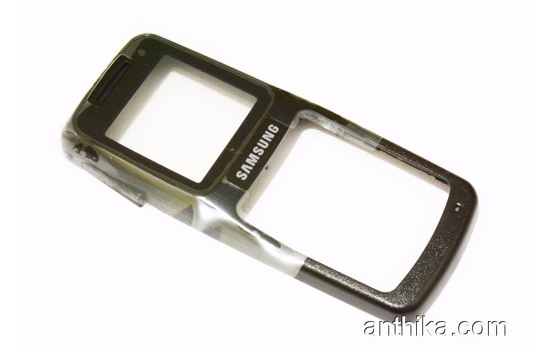 Samsung B130 Kapak Orjinal Front Cover Black New