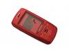 Samsung E250 Kapak Kasa Tuş Original Full Housing Red New
