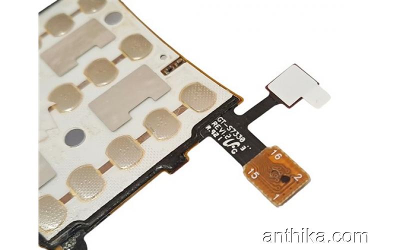 Samsung s7330 Tuş Board Flex Mikrofon Original Ui Keypad Board Flex Cable