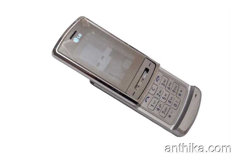 LG Shine KE970 Kapak Kasa Tuş High Quality Full Housing Silver New