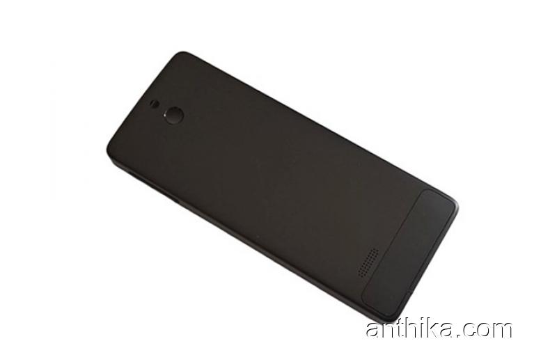 Nokia 515 Kapak Kasa Ses Açma Tuşu Original Back Cover Black New