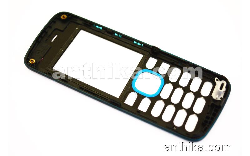 Nokia 5220 Kapak Original Battery Cover Black Blue Used