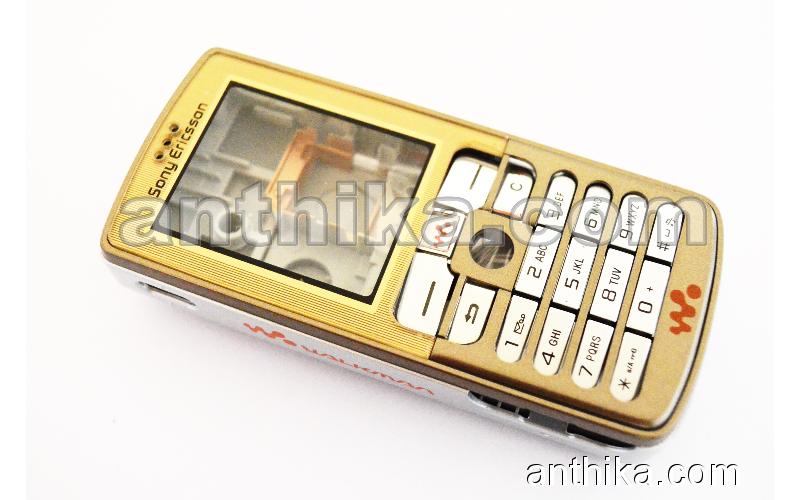 Sony Ericsson W700 Kapak Kasa Tuş High Quality Full Housing Gold New