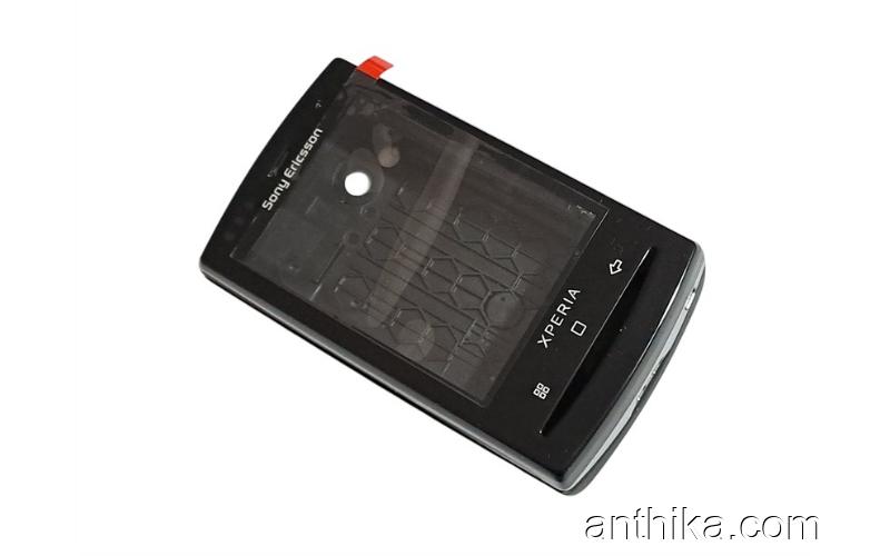 Sony Xperia X10 Mini U20 U20i Kapak Tuş Original Front-Battery Cover Black