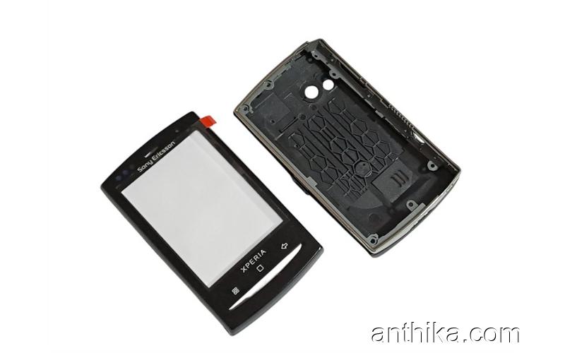 Sony Xperia X10 Mini U20 U20i Kapak Tuş Original Front-Battery Cover Black