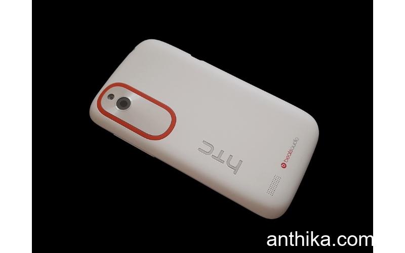 Htc Desire X Desire V Kapak Kasa Original Full Body Cover White Orange