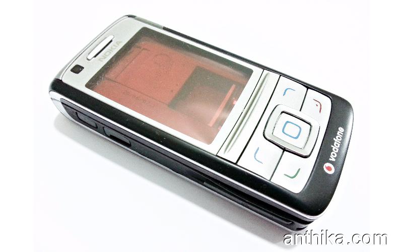 Nokia 6280 Orjinal Full Kasa Kapak Housing Black Vodafone