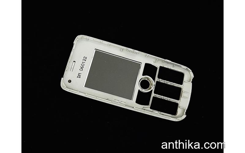 Sony Ericsson K700 K700i Kapak Original Front Cover Silver Used
