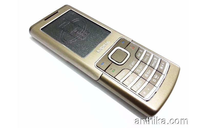 Nokia 6500 Classic  Kapak Tuş A++Kalite Cover Brown