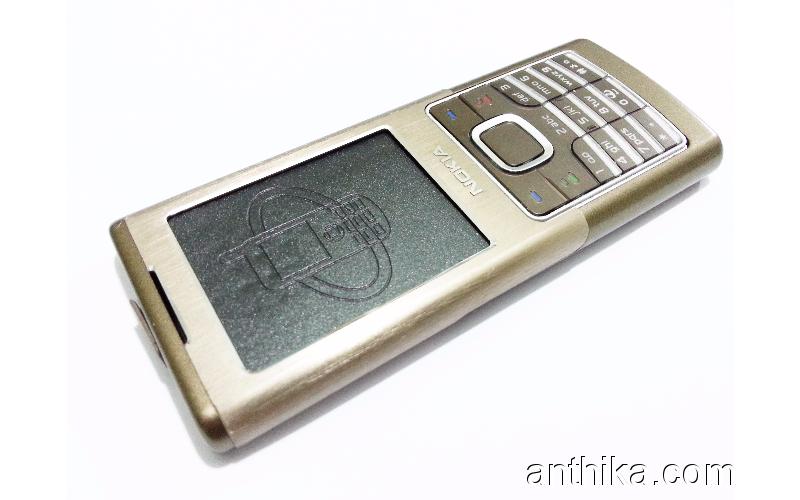 Nokia 6500 Classic  Kapak Tuş A++Kalite Cover Brown