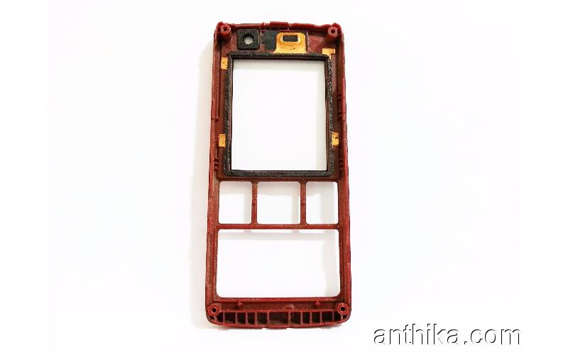 Sony Ericsson K610 K610i Kapak Orjinal Front Cover Red