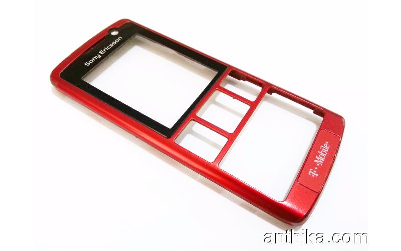 Sony Ericsson K610 K610i Kapak Orjinal Front Cover Red