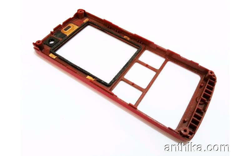 Sony Ericsson K610 K610i Kapak Orjinal Front Cover Red