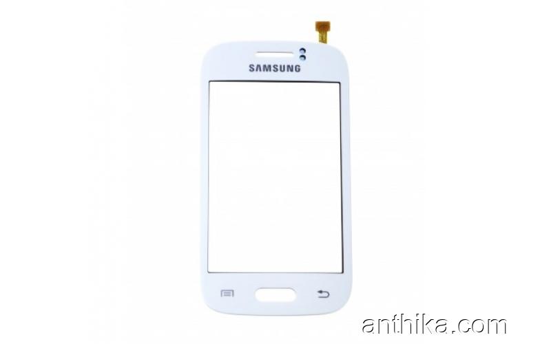 Samsung Galaxy Young S6310 Dokunmatik Cam Beyaz Original Touch White