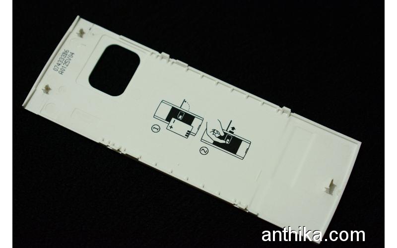 Nokia X6 Kapak Orjinal Battery Cover White New