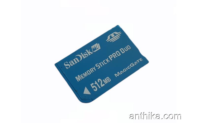 Sandisk 512 MB Memory Stick Pro Duo Hafıza Kartı