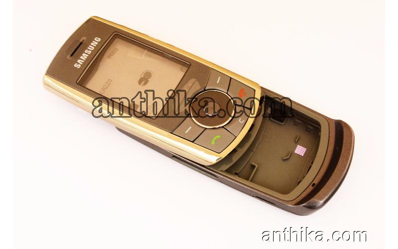 Samsung J610 Kapak Kasa Tuş Original Full Housing Grey New