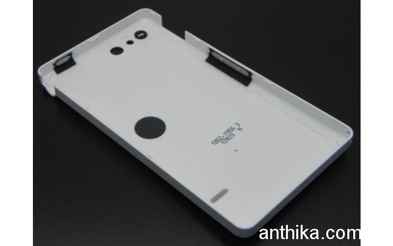 Sony Xperia Go ST27i Kapak Orjinal Battery Cover White New 1262-1956