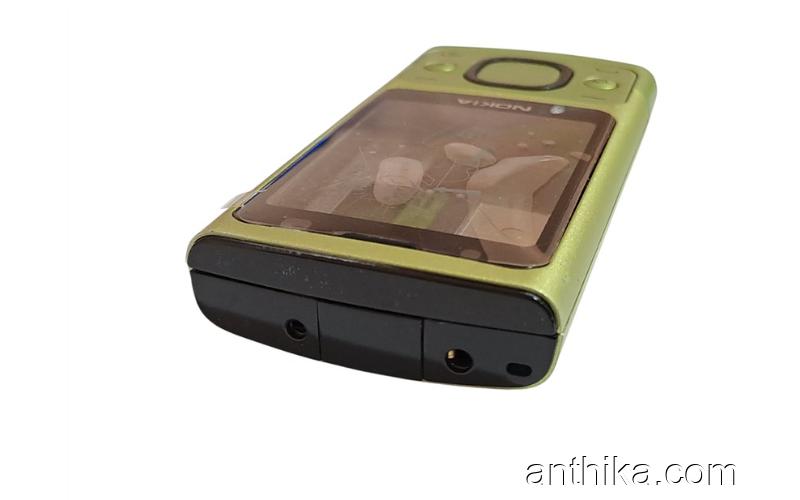 Nokia 6700 Slide Kapak Kasa Tuş Original Housing Green New