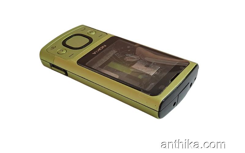 Nokia 6700 Slide Kapak Kasa Tuş Original Housing Green New