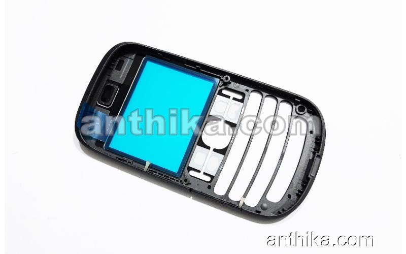 Nokia 200 201 Asha Kapak Original Front Cover Black New