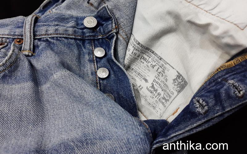 Levis 501 Kot Pantolon Jeans 33x32 Büyük Beden