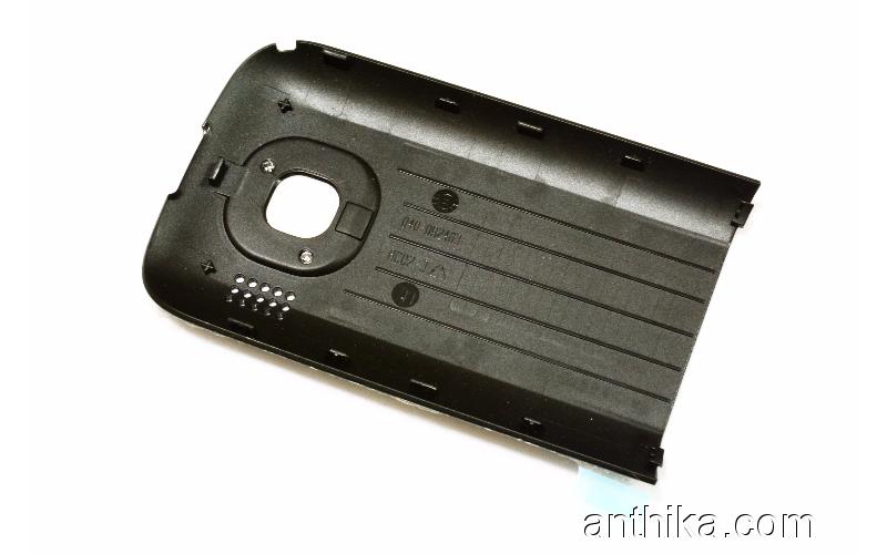 Nokia C2-06 Kapak Orjinal Battery Cover Chrome Black New 0258603