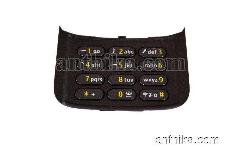 Nokia N86 Tuş Original Keypad Black New