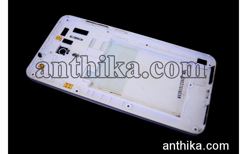 General Mobile Android One Kapak Kasa Original Battery Middle Cover White