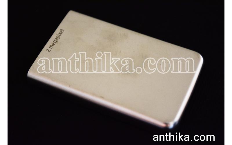 Nokia 6300 Kapak Original Battery Cover Silver New