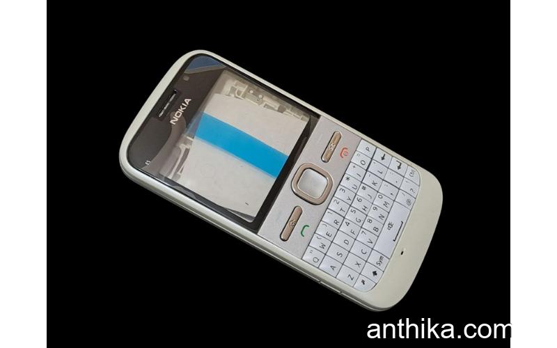 Nokia E5 E5-00 Kapak Kasa Tuş High Quality Full Housing White New