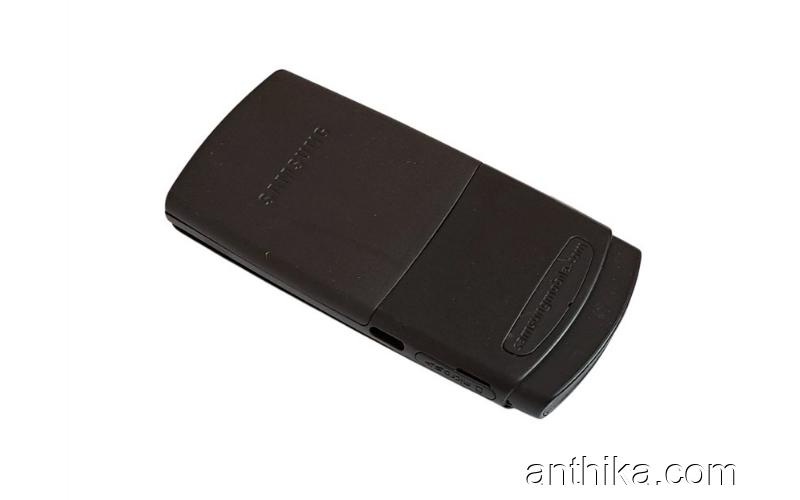 Samsung U600 Kapak Kasa Tuş Full Housing Black New T-Mobile Logo