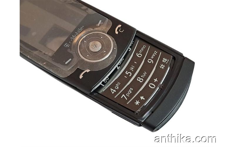 Samsung U600 Kapak Kasa Tuş Full Housing Black New T-Mobile Logo