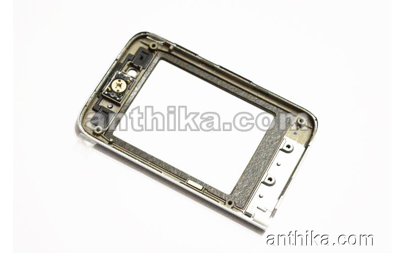 Nokia N93i Kapak Speaker Original Flip A-Cover Assy Silver Purple New