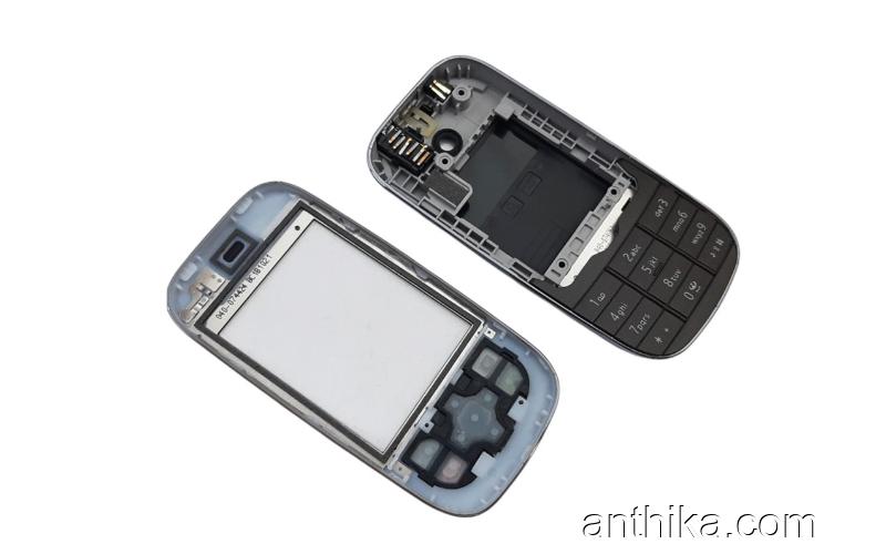 Nokia 7230 Kapak Kasa Tuş Soket Original Full Housing Black New