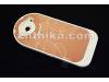 Nokia 7370 Ayna Dekoratif Logo Original B-Cover Deko Plate Chreme New