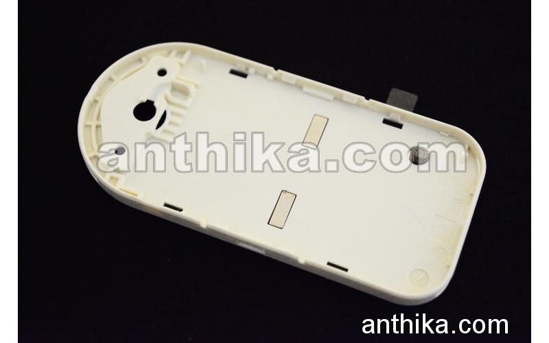 Nokia 7370 Ayna Dekoratif Logo Original B-Cover Deko Plate Chreme New