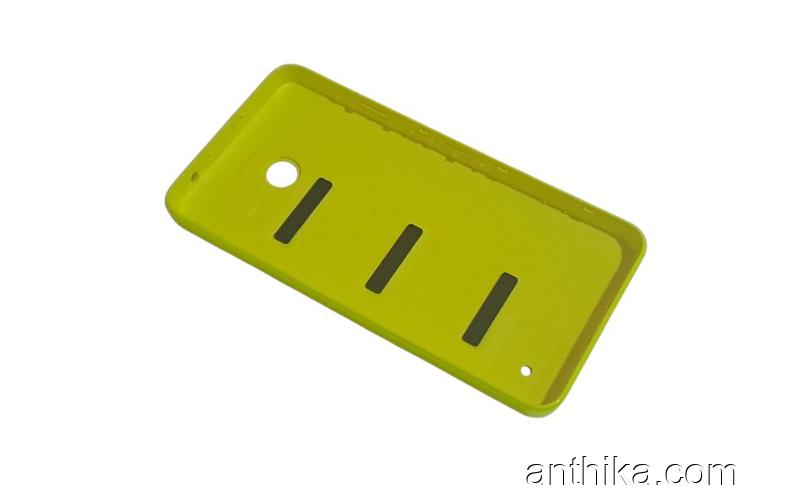 Nokia Lumia 630 Lumia 635 Kapak Original Battery Cover Yellow New