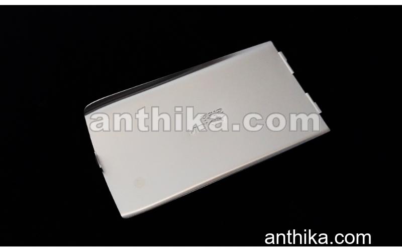 Nokia E52 Kapak Original Battery Cover Silver New