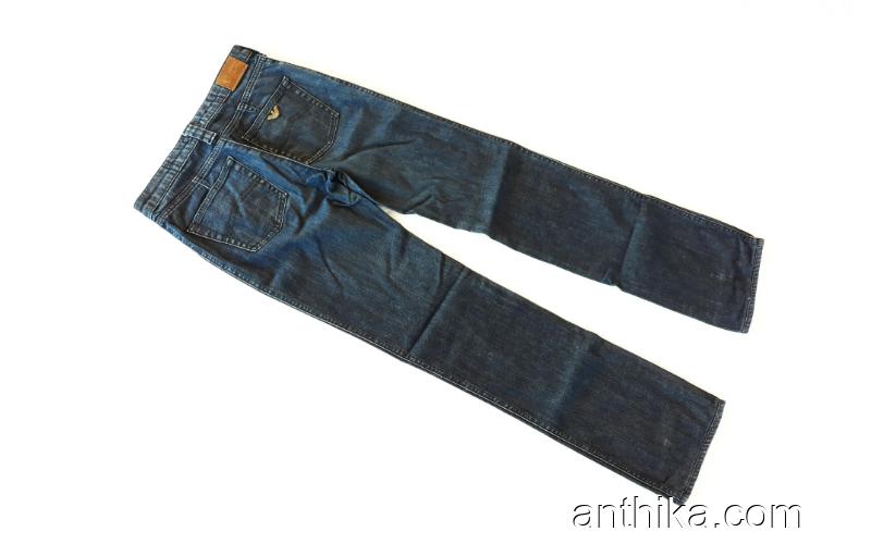 Armani Jeans indigo 008 Seri Erkek Kot Pantolon Jeaans 27x32